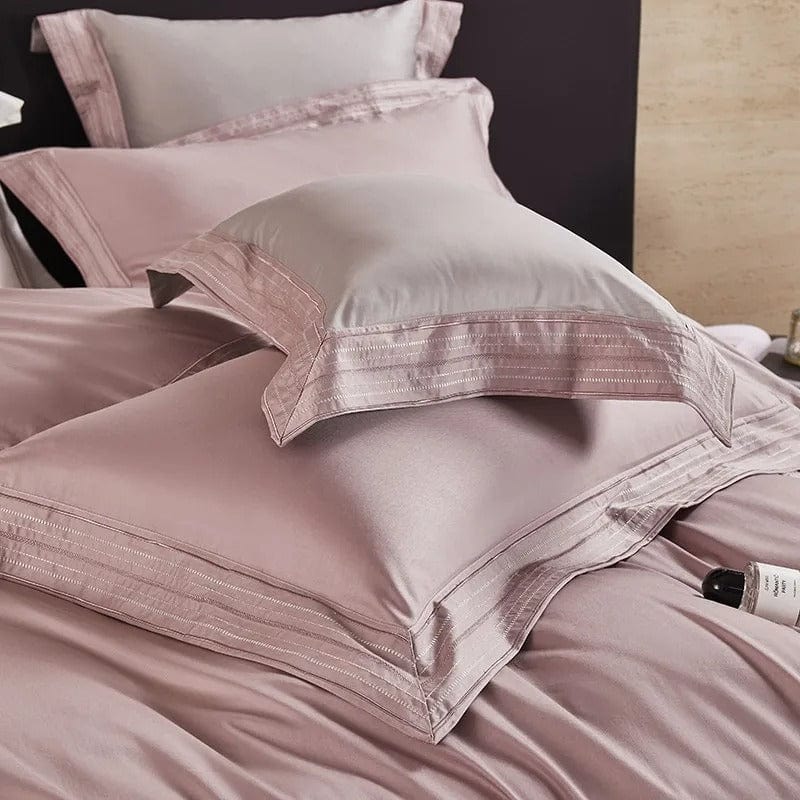 Luxxe Blush Duvet Cover Set (Egyptian Cotton)