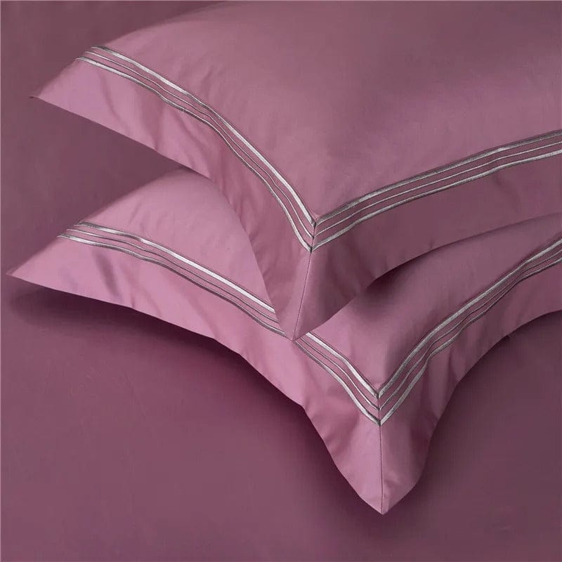 Prestige Pink Duvet Cover Set (Long-Staple Sateen Cotton)